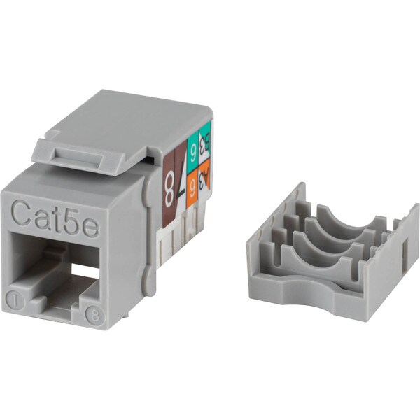 Main product image for CAT Grey 5E Keystone Jack 75232